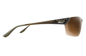 Image of Native Eyewear Vigor AF, Matte Moss Frame, Brown Lens, 194 356 524