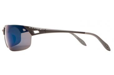 Image of Native Eyewear Vigor Sunglasses, Asphalt Frame, Blue Reflex Gray Lens, Polarized, 139 302 519