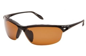 Image of Native Eyewear Vigor Sunglasses, Asphalt Frame, Brown Lens, Polarized, 139 302 515