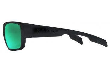 Image of Native Eyewear Ward Sunglasses,Asphalt Frame,Green Reflex Lens,Polarized,173 302 529