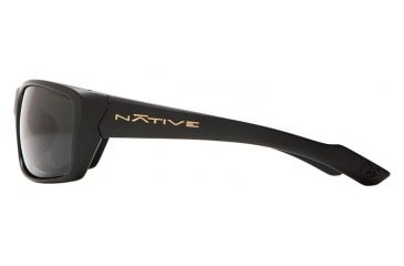 Image of Native Eyewear Wazee Sunglasses, Asphalt Frame, Gray Lens, Polarized, 135 302 502