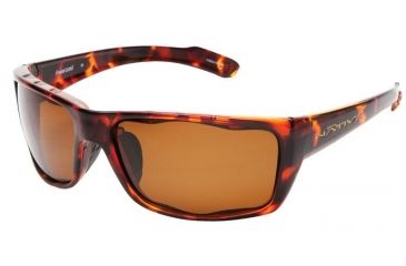Image of Native Eyewear Wazee Sunglasses, Maple Tort Frame, Brown Lens, Polarized, 135 342 515