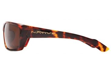 Image of Native Eyewear Wazee Sunglasses, Maple Tort Frame, Brown Lens, Polarized, 135 342 515