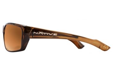 Image of Native Eyewear Wazee Sunglasses,Moss Frame,Bronze Reflex Lens,Polarized,135 356 520