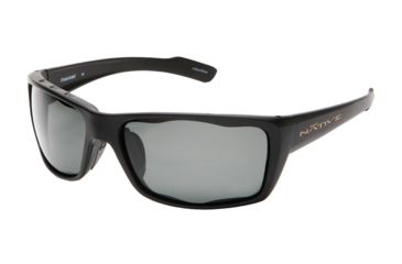 Image of Native Eyewear Wazee Sunglasses,Asphalt Frame,Gray Lens,Polarized,135 302 502