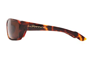 Image of Native Eyewear Wazee Sunglasses,Maple Tort Frame,Brown Lens,Polarized,135 342 515