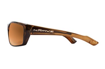 Image of Native Eyewear Wazee Sunglasses,Moss Frame,Bronze Reflex Lens,Polarized,135 356 520