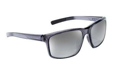 Image of Native Eyewear Wells, Dark Crystal Gray Frame, Silver Reflex Lens, 190 929 528