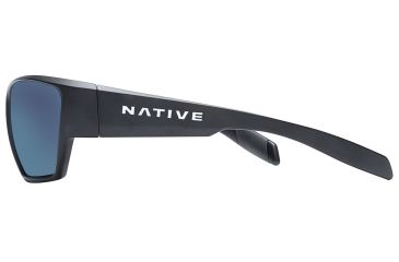 Image of Native Eyewear Wolcott Sunglasses,Asphalt Frame,Blue Reflex Gray Lens,Polarized,181 302 526