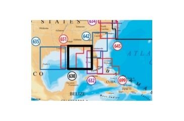 Image of Navionics Platinum Plus Eastern Gulf of Mexico Marine Digital Map MSD630P