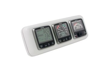 Image of NavPod InstrumentPod Precut w/3-3.6&quot; Holes f/9.5&quot; Guard GP1301 53220