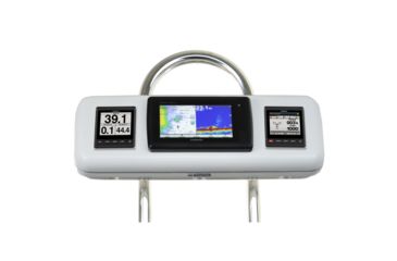 Image of NavPod SystemPod Pre-Cut f/Garmin 720/721/ 740/740s/ 741/721xs/741xs/ 70s/70dv &amp; 2 Instruments f/9.5&quot; Wide Guard GP1603 53899