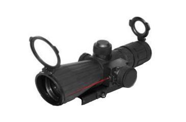 Image of NC Star 3-9x42 Rubber Armored Mark III Tactical Rifle Scope - MilDot Reticle SRTM3942G
