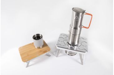 Image of nCamp Cafe, Silver, Small, NCM10ESUS