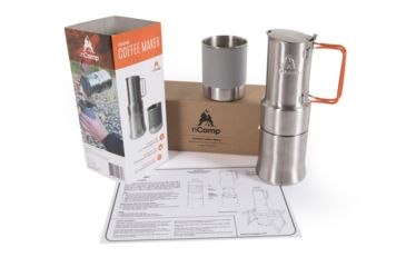 Image of nCamp Cafe, Silver, Small, NCM10ESUS