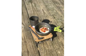 Image of nCamp Prep Surface, Silver/Wood, Small, NPR09CBUS