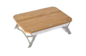 Image of nCamp Prep Surface, Silver/Wood, Small, NPR09CBUS