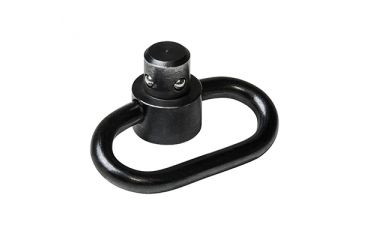 Image of NcSTAR 1.5 in Quick Release Sling Swivel, Black, Single, AASWQRB