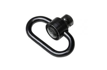 Image of NcSTAR 1.5 in Quick Release Sling Swivel, Black, Single, AASWQRB