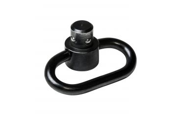 Image of NcSTAR 1.5 in Quick Release Sling Swivel, Black, Single, AASWQRB