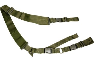 Image of NcSTAR 2 Point Tactical Sling - Green AARS2PG