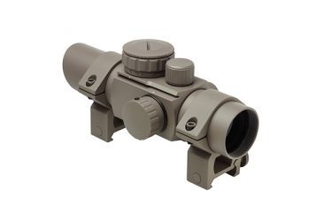 Image of NCSTAR 30mm Tube Reflex Optic Four Reticles, Tan DTTRG4