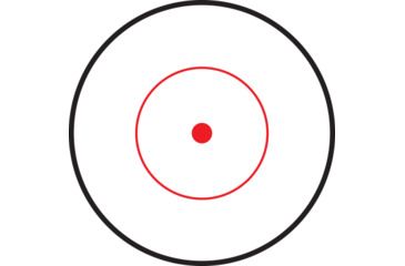 Image of NcStar 4-Reticle Reflex Black Sight w/ QR Mount, Red-Colored Reticle Set 194621