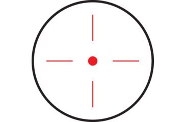 Image of NcStar 4-Reticle Reflex Black Sight w/ QR Mount, Red-Colored Reticle Set 194621