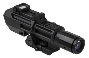 Image of NcSTAR Advance Dual Optic ADO 3X-9X Rifle Scope w/ Flip Up Red Dot Optic,Black VADOBP3942G