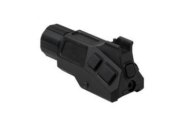 Image of NcSTAR Ar-15/M4 LED Flashlight w/ A2 Iron Front Sight Post, CR123A, White, 200 Lumens, Black, VAFLFSP
