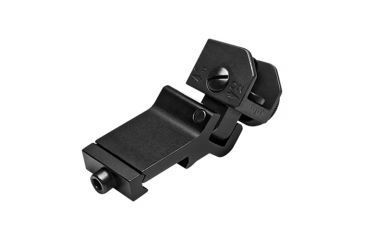 Image of NcSTAR Offset Deployable Rear Sight, Black, MAR45FLR