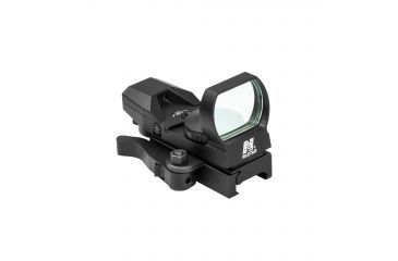Image of NcStar Blue Four Reticle Reflex w/ QR Mount, Black, 4 Reticles 196629