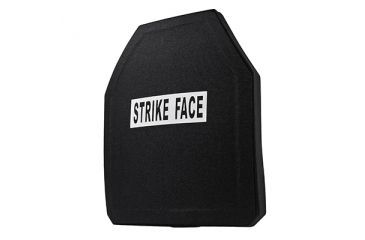 Image of NcSTAR Ceramic Level 4 Plate - Shooters Cut, Black, 10 in x 12 in B4C1012