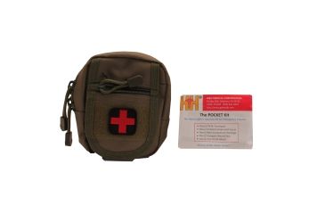 Image of NcSTAR Compact Trauma Kit 1, Green, C1RTK1G-A