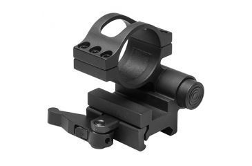 Image of NCSTAR Flip to Side Magnifier 30mm Quick Release Mount, Black MAGFL