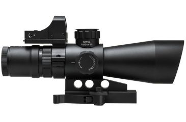 Image of NcStar Gen-2 3-9x42 Ultimate Sighting System, P4 Sniper w/ Micro Red Dot 196605