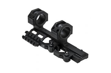 Image of NcSTAR GEN II SPR 30mm Cantilever QR Scope Mount w/ 1in Inserts, Black, VMSPRBV2
