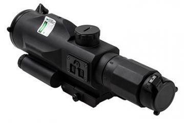 Image of NcSTAR GEN3 SRT 3-9x Rubber Armored P4 Sniper Rifle Scope w/ Green Laser, Black, VSRTP3940GV3