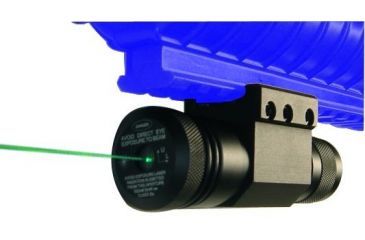 Image of NcSTAR Green Laser with Weaver-Style Mount, Coil Pressure Switch, Black, APRLSG