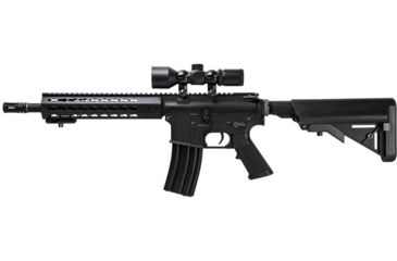 Image of NcSTAR Illuminated Compact Rifle Scope - 3-9x42E Ill. Scope / Ruby SEC3942R Rifle Scope