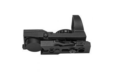 Image of NcSTAR KeyMod Quick Release 4 Reticle Reflex Optic, Red ILL, Black VD4BKM