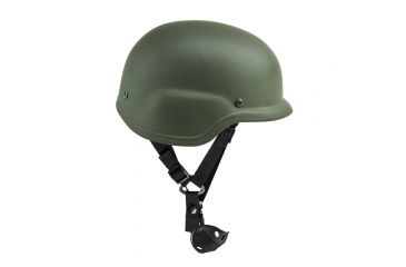Image of NcSTAR Level IIIA Ballistic Helmet w/Carry Case, Green, Large, BPHLG