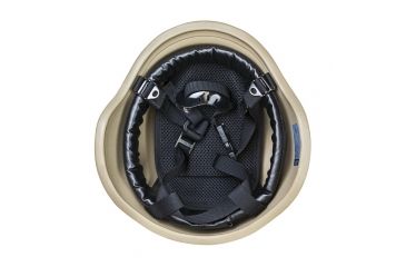 Image of NcSTAR Level IIIA Ballistic Helmet w/Carry Case, Tan, Large, BPHLT