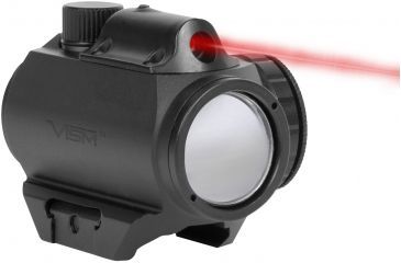 Image of NcStar Micro Green Dot w/Integrated Red Laser - VDGRL