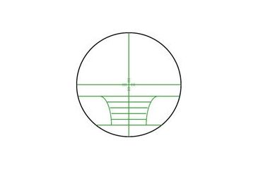 Image of NcSTAR Mark III Rifle Scope - 1.5-6x40 G-Ill. Rangefinder / 30mm / Ring / Green Lens SM3R15640G