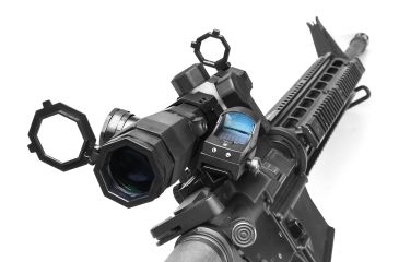 Image of NcSTAR Octagon Scope Series-1.1-4x20 Mil-Dot Scope, Total Target Engagement Tactical Rifle Kit