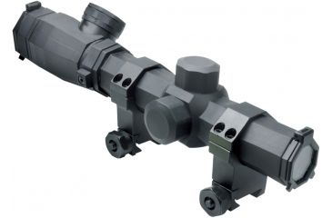 Image of NcSTAR Octagon Scope Series-1.1-4x20 Scope, Black, 1.1-4X20 SOCTM11420G