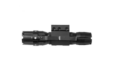 Image of NcSTAR Pro Series Green LED Flashlight/250 Lumens/Weaver Style Mount, Black VATFLBGM