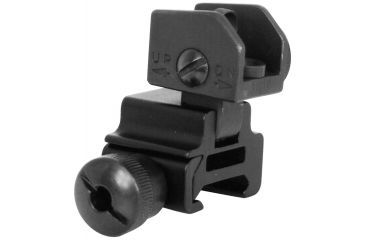 Image of NcSTAR Top Mounted Deployable Rear Sight, Black, MARFLR