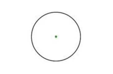 Image of NcSTAR Red Dot Sight - 1x25 Compact Red Dot / Weaver &amp; .22 Base / Black DAB